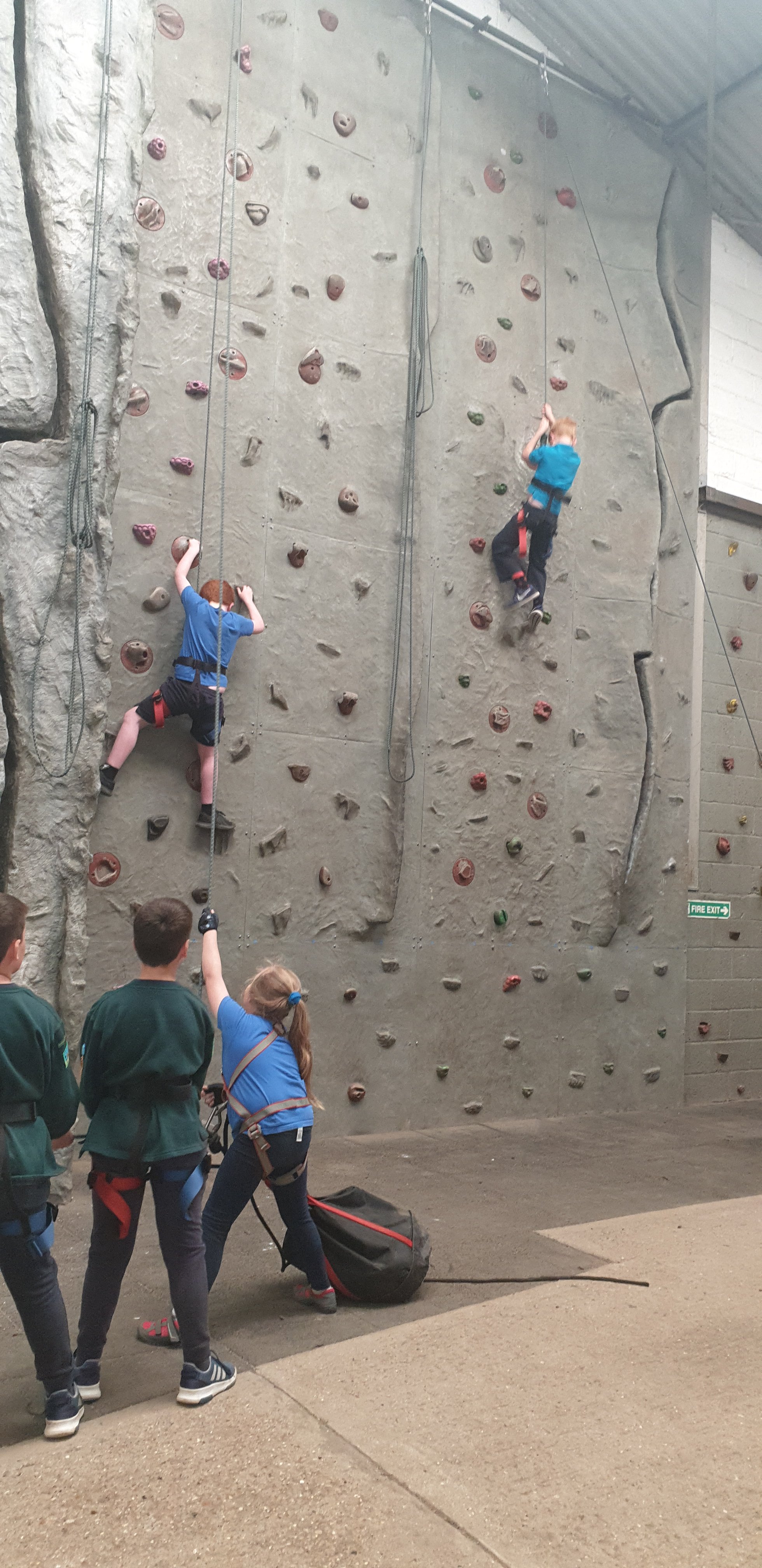 Read more about the article Climbing at Blackland Campsite